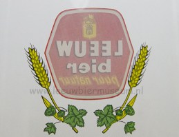 Leeuw bier hoog glas 1966 1974 4e